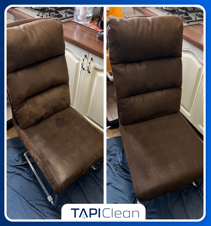 Scaun curățat profesional